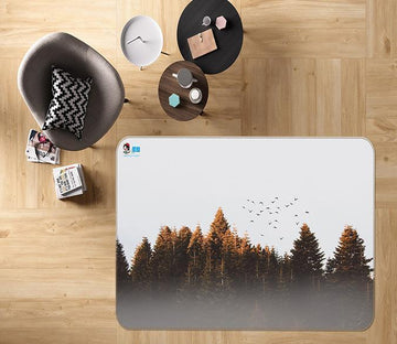 3D Woods Bird 048 Non Slip Rug Mat Mat AJ Creativity Home 
