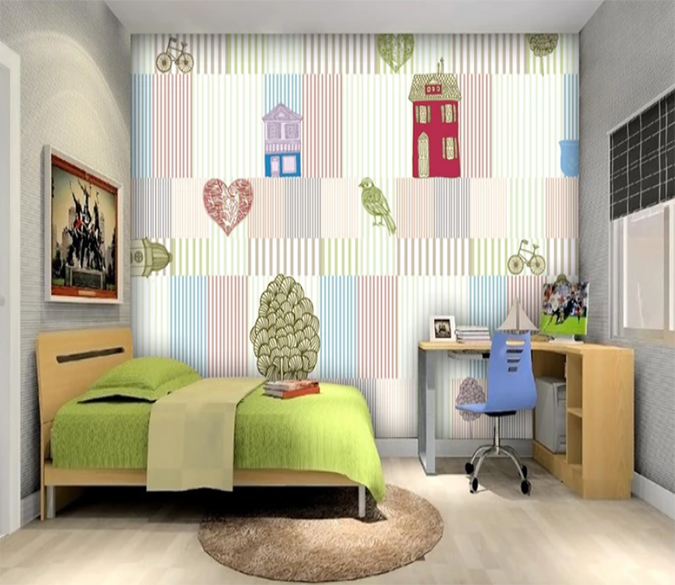 3D House Tree Bird 960 Wallpaper AJ Wallpaper 2 