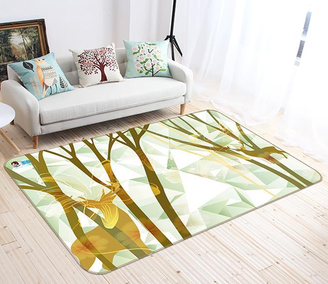 3D Invisible Flower 730 Non Slip Rug Mat Mat AJ Creativity Home 