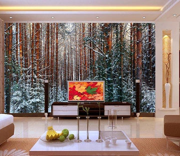 3D Snow Tree 154 Wallpaper AJ Wallpaper 