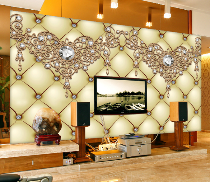 3D Caring Diamond 495 Wallpaper AJ Wallpaper 