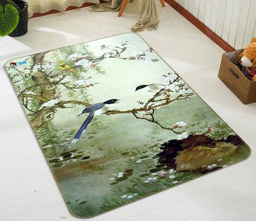 3D Bird Docking 061 Non Slip Rug Mat Mat AJ Creativity Home 