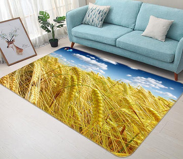 3D Rice Field Wheat 620 Non Slip Rug Mat Mat AJ Creativity Home 