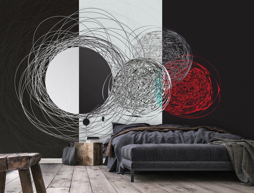 3D Abstract Circle 338 Wall Murals Wallpaper AJ Wallpaper 2 