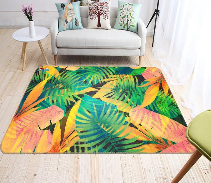3D Plant Envelope 018 Non Slip Rug Mat Mat AJ Creativity Home 