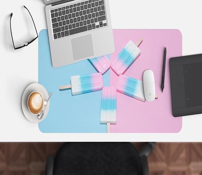 3D Ice Cream 003 Desk Mat Mat AJ Creativity Home 