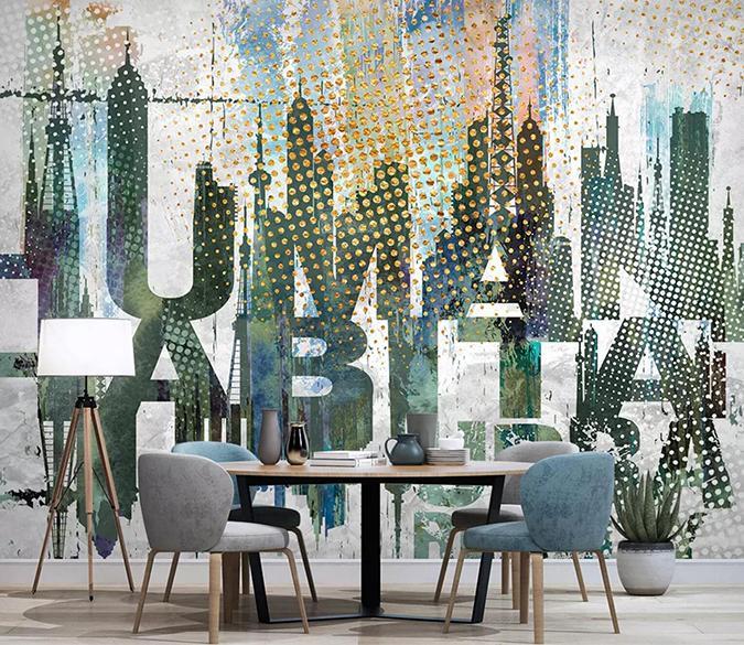 3D Uppercase Letter 456 Wallpaper AJ Wallpaper 