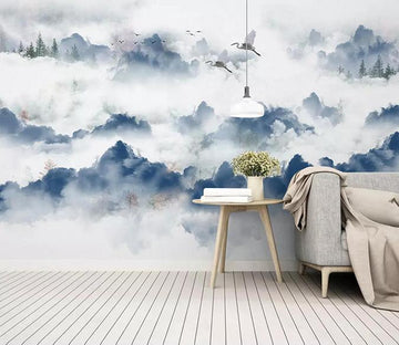 3D Mountain Fog 406 Wallpaper AJ Wallpaper 