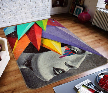 3D Woman Tears 307 Non Slip Rug Mat Mat AJ Creativity Home 