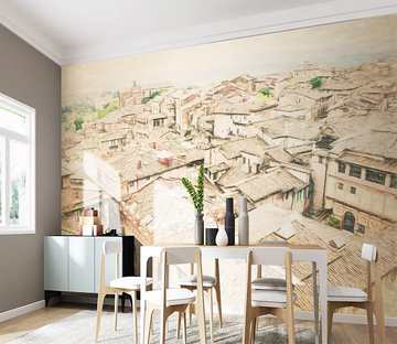 3D Graffiti Tile Roof 347 Wallpaper AJ Wallpaper 2 