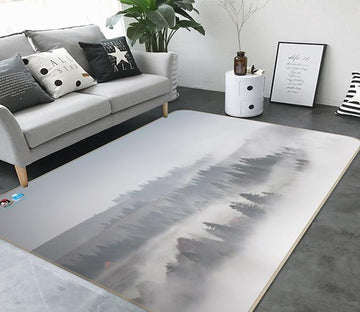 3D Fog Shrouded 137 Non Slip Rug Mat Mat AJ Creativity Home 