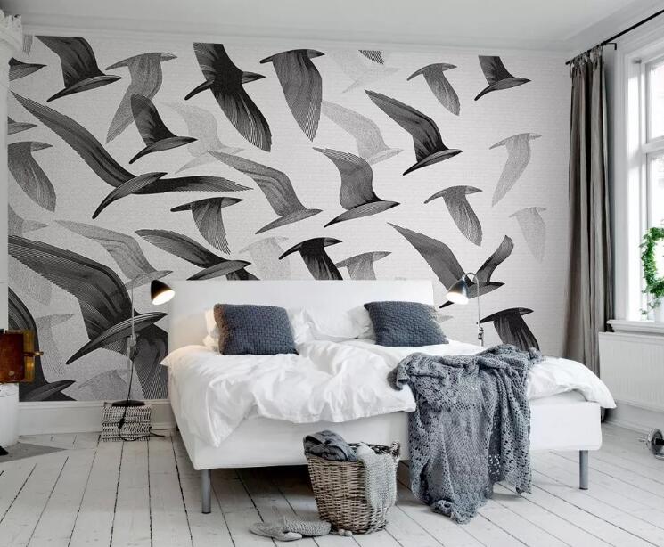 3D Flying Bird WG579 Wall Murals