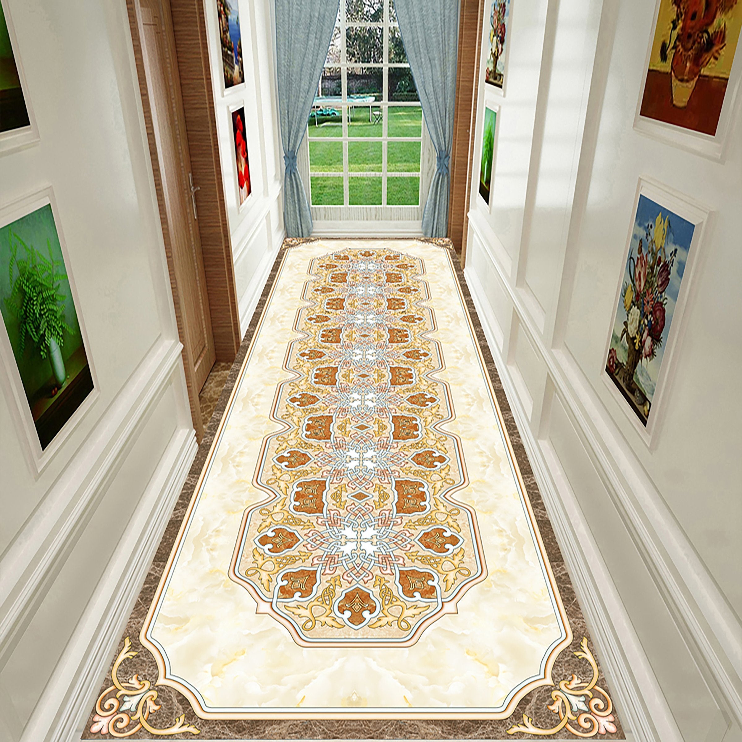 3D Diamond Pattern WG109 Floor Mural Wallpaper AJ Wallpaper 2 