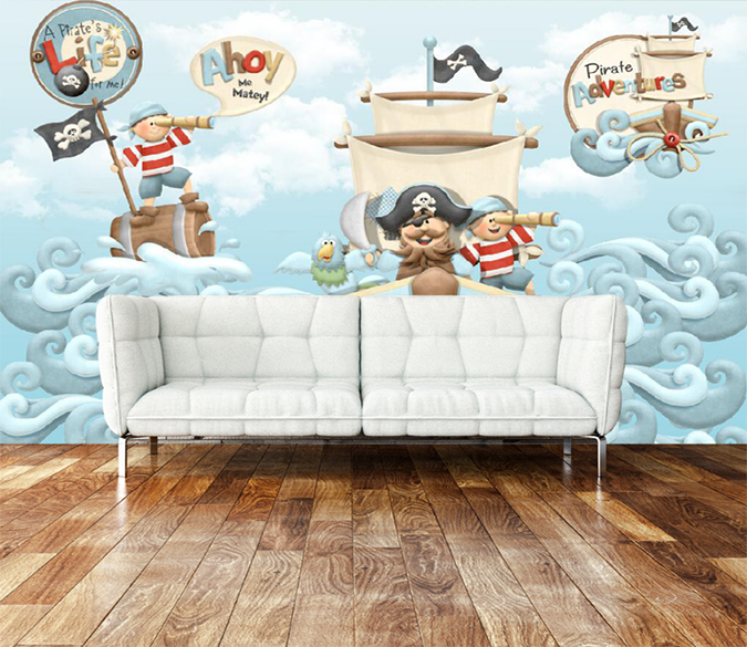 3D Pirate Ship 001 Wallpaper AJ Wallpaper 