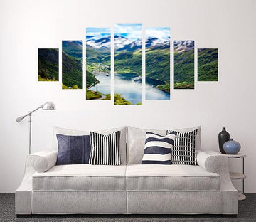 3D Small Boat 054 Unframed Print Wallpaper Wallpaper AJ Wallpaper 