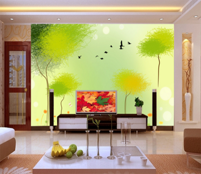 3D Tree Goose 072 Wallpaper AJ Wallpaper 