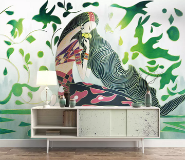 3D Long Hair Beauty 1526 Wallpaper AJ Wallpaper 2 