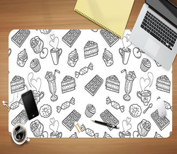 3D Candy Cup 064 Desk Mat Mat AJ Creativity Home 