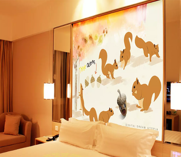 3D Cute Squirrel 1091 Wallpaper AJ Wallpaper 2 