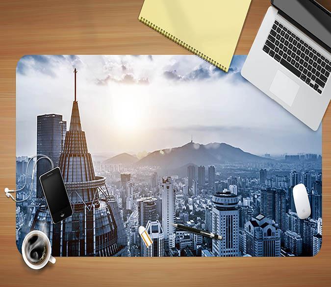 3D Sun City 019 Desk Mat Mat AJ Creativity Home 
