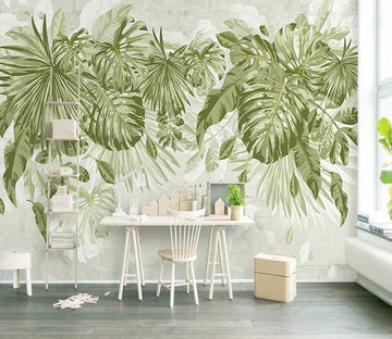 3D Green Plant 070 Wallpaper AJ Wallpaper 