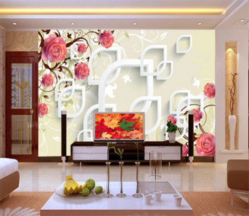 3D Beautiful Rose 114 Wallpaper AJ Wallpaper 