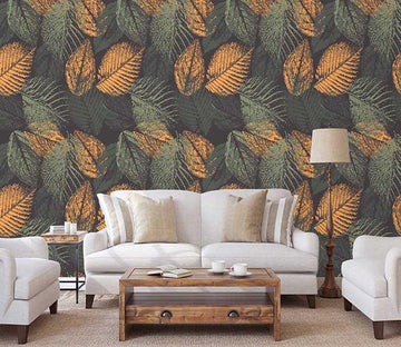 3D Small Leaves 030 Wallpaper AJ Wallpaper 