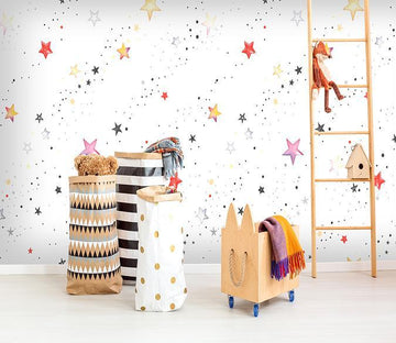 3D Cute Stars 090 Wallpaper AJ Wallpaper 