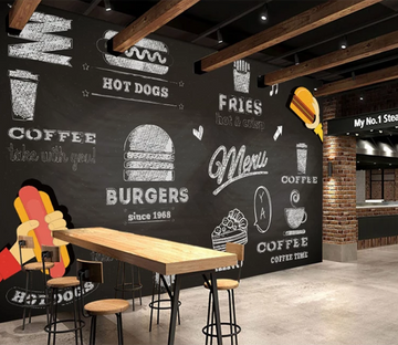 3D Hamburger Hot Dog 967 Wallpaper AJ Wallpaper 2 