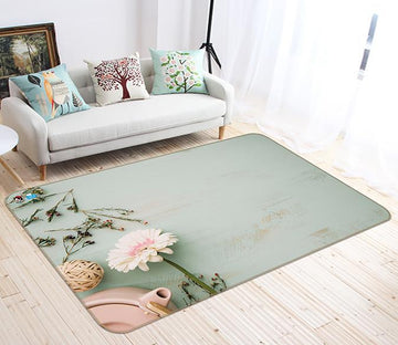 3D Chrysanthemum Dried Flowers 208 Non Slip Rug Mat Mat AJ Creativity Home 