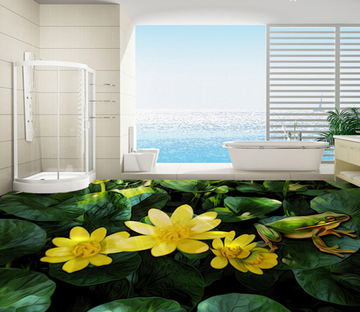 3D Frog 146 Floor Mural Wallpaper AJ Wallpaper 2 