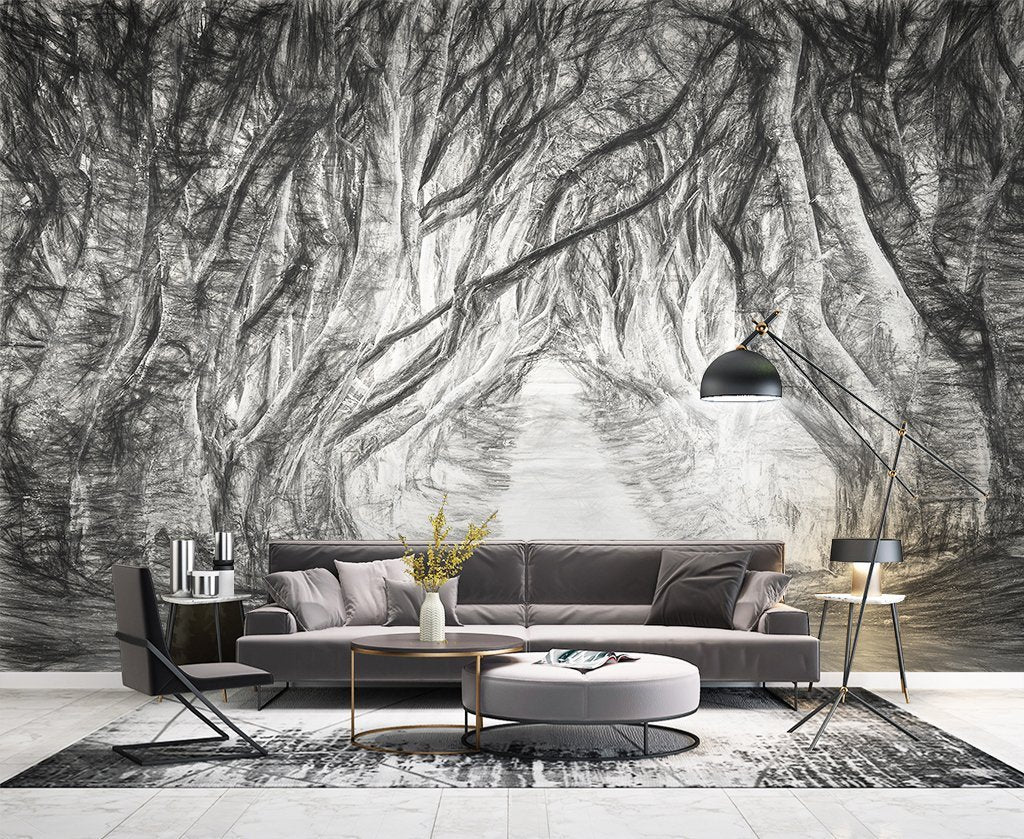 3D Branch 100 Wall Murals Wallpaper AJ Wallpaper 2 