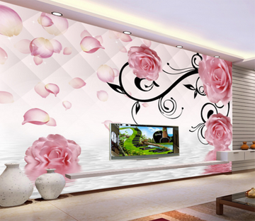 3D Rose Petal 167 Wallpaper AJ Wallpaper 