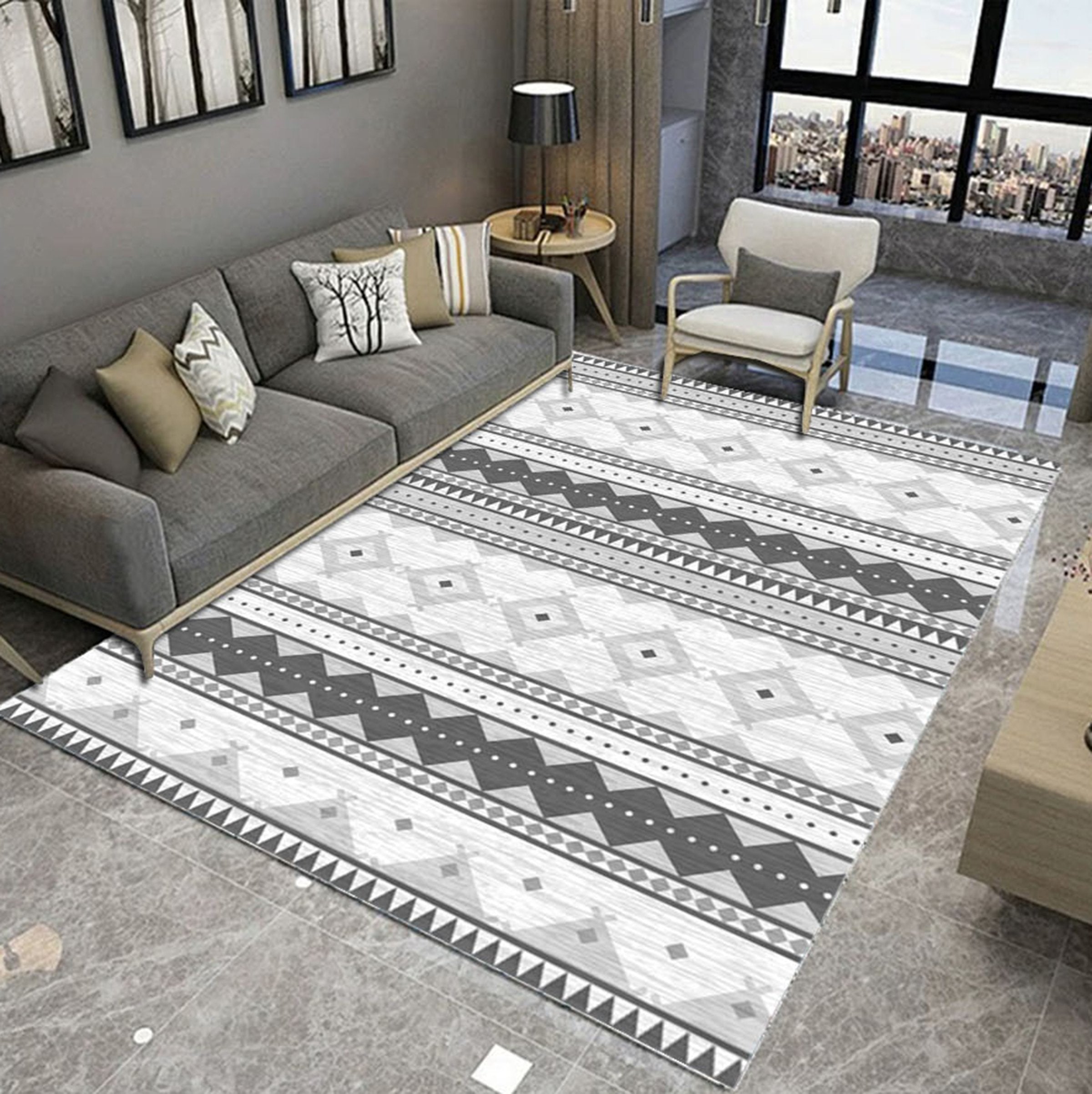 3D Color Pattern WG531 Non Slip Rug Mat Mat AJ Creativity Home 