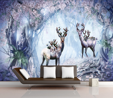 3D Beautiful Deer 514 Wallpaper AJ Wallpaper 