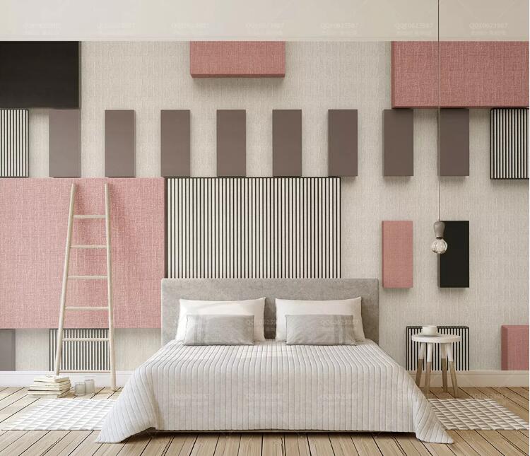 3D Color Geometry WC111 Wall Murals