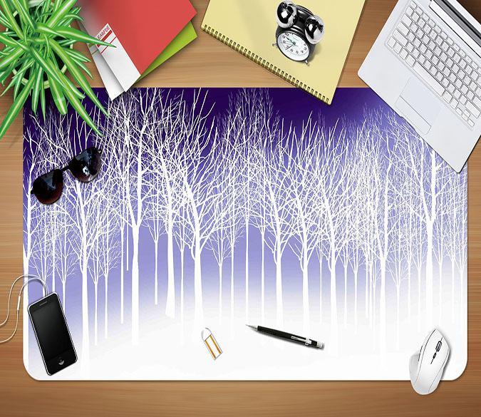 3D Bare Tree 083 Desk Mat Mat AJ Creativity Home 