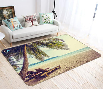 3D Coconut Chair 183 Non Slip Rug Mat Mat AJ Creativity Home 
