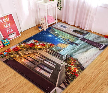 3D Street Light 678 Non Slip Rug Mat Mat AJ Creativity Home 