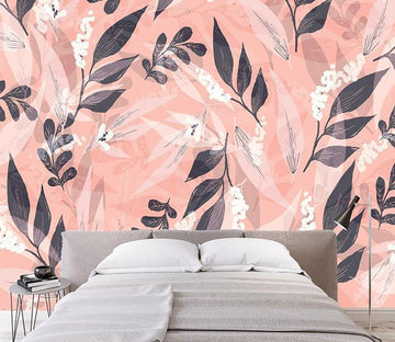 3D Leaf Flower 032 Wallpaper AJ Wallpaper 