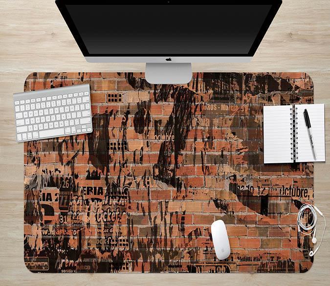 3D Wall Painting 112 Desk Mat Mat AJ Creativity Home 