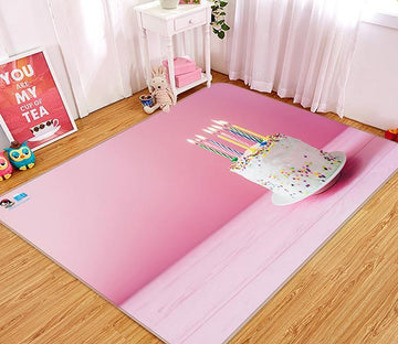 3D Cake Candle 316 Non Slip Rug Mat Mat AJ Creativity Home 