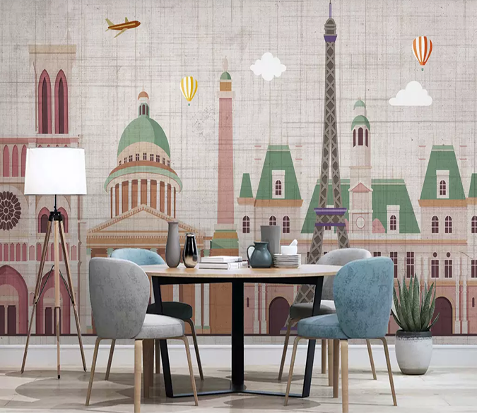 3D Cartoon City Tower 408 Wallpaper AJ Wallpaper 2 