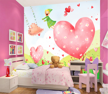 3D Love Swing 308 Wallpaper AJ Wallpaper 