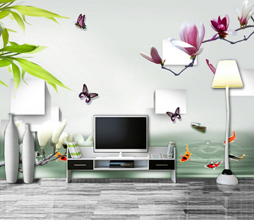 3D Falling Petals 104 Wallpaper AJ Wallpaper 