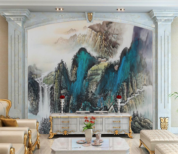 3D Landscape Painting 073 Wallpaper AJ Wallpaper 