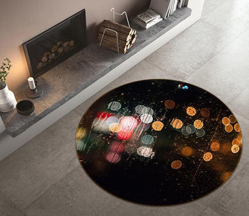 3D Light Gosh 226 Round Non Slip Rug Mat Mat AJ Creativity Home 