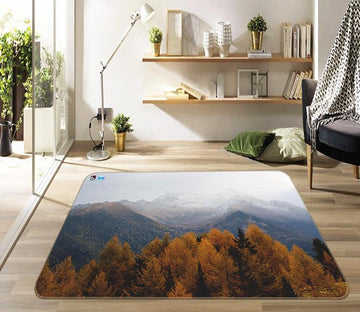 3D Woods Mountain 026 Non Slip Rug Mat Mat AJ Creativity Home 