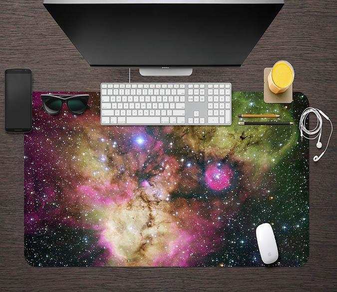 3D Starry Stars 090 Desk Mat Mat AJ Creativity Home 