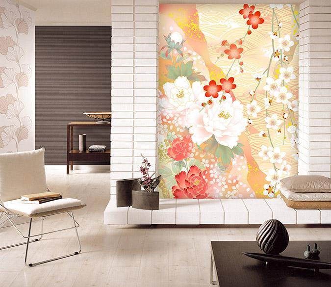 3D Flower Group 796 Wallpaper AJ Wallpaper 